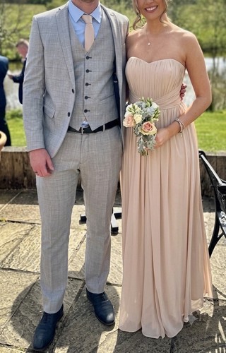 Lipsy nude blush pink maxi - lipsy,