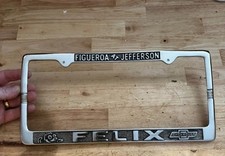 Felix Chevy License Plate