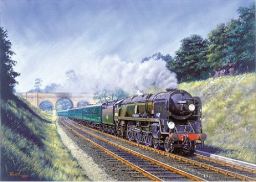Battle britain class 34050 - class,