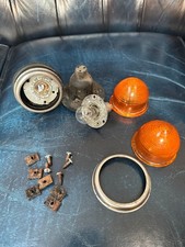 2x Genuine Original (1972) Lucas L594 Classic Mini Front Indicator Light & Lense