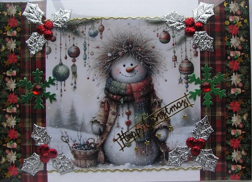 Happy christmas hand - hand, crafted