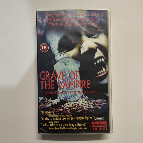 Grave the vampire - grave, vhs