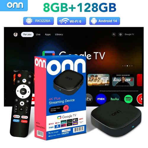 Onn box android 8gb - onn-box, tv