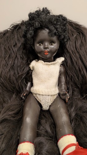 Rare vintage baby black ethnic - baby,