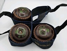 3x Drakes Pride Professional Indoor Bowls x3 - Size 3M 