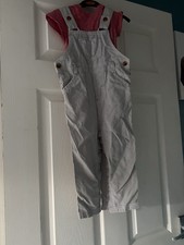 Boys Dungaree and Vest Set Size 18-24 Months