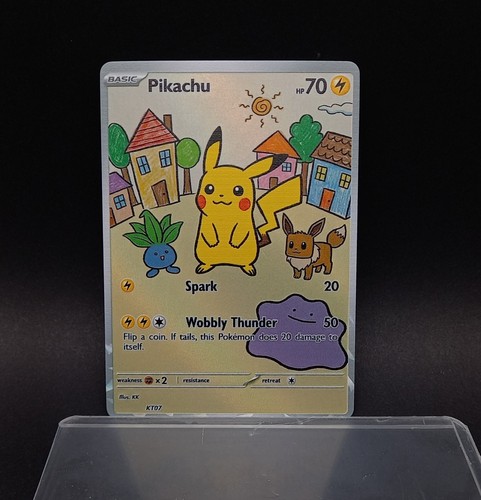 Pikachu custom card fanmade - pikachu,