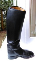 Tall riding boots, black, size
