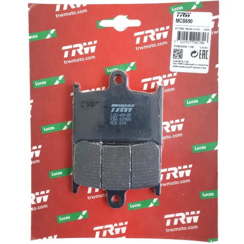 Trw brake pads - brake,