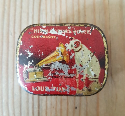 Hmv needle tin loud - hmv, tone'