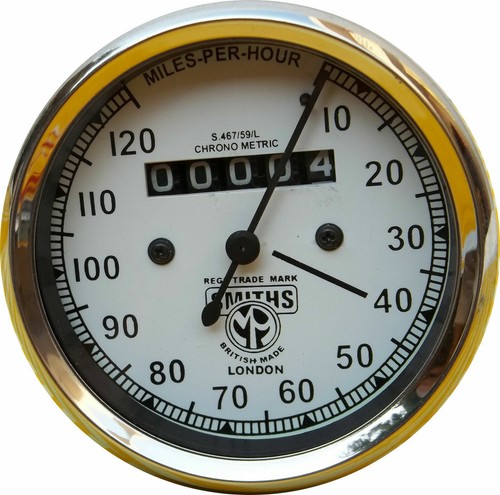 Smiths speedometer 120 mph - 120,