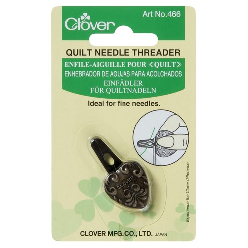 Clover needle threader quilt - clover,