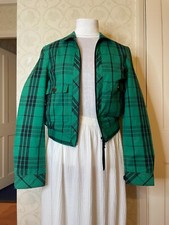 LUELLA Plaid Cotton Cropped