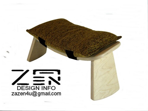 Meditation stool with fitted - stool,