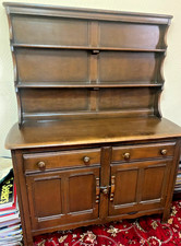 Ercol Superb Solid Wood Welsh Kitchen Dresser approx size  W:123H:160:D:47cm