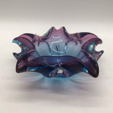 Murano Circus Tent Glass Bowl