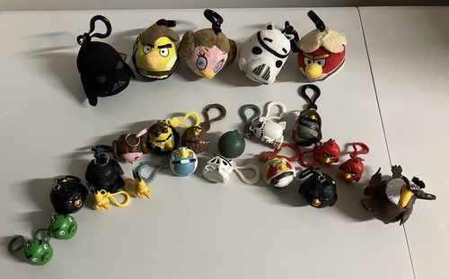 Angry birds keychains job - keychains, lot