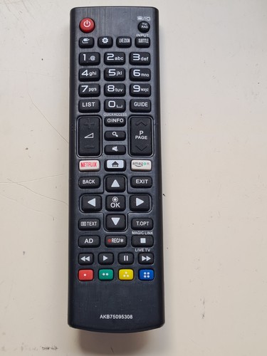 Replacement remote - tv,
