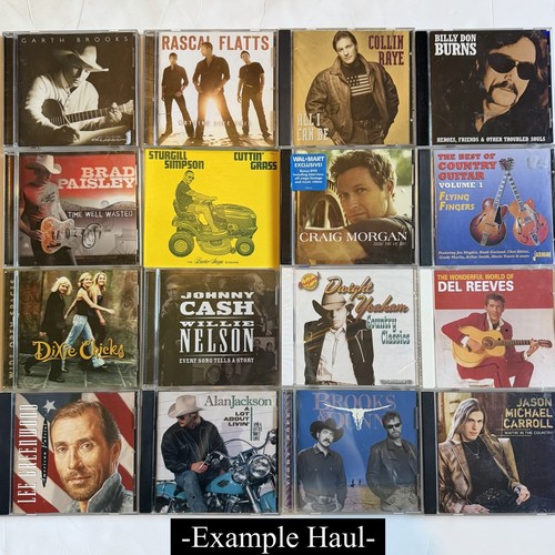 Country cds bulk - lot,