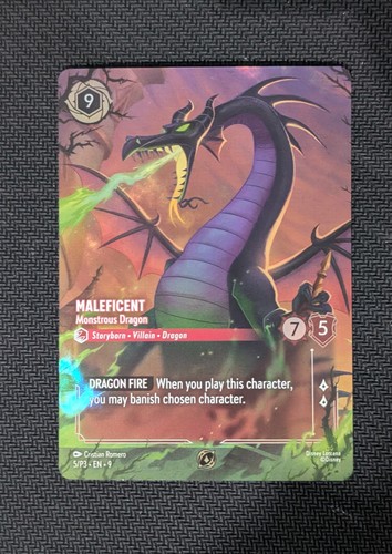 Maleficent monstrous dragon - monstrous,