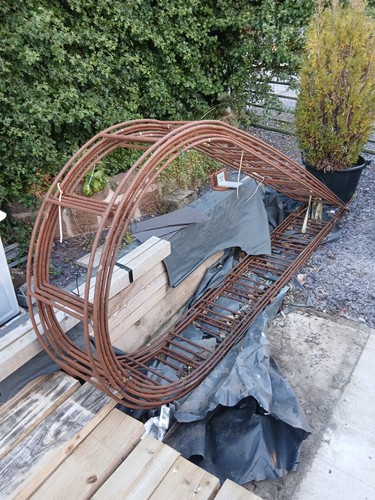 Xxl metal garden patio arch - garden,
