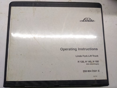 Linde fork lift truck - linde,