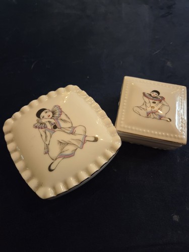 Vintage pierrot sad clown - vintage,