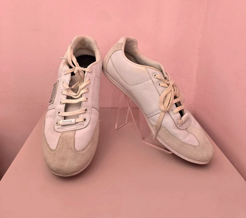 Firetrap white leather suede - white,