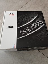 STAUB 37 cm Cast iron Wok with glass lid