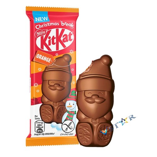 Kitkat santa orange - santa, chocolate