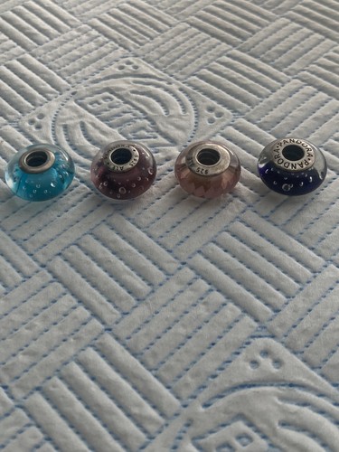 Pandora murano glass charm - murano, lot