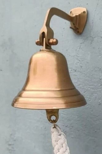 Nautical solid brass ship - solid,