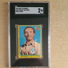 1968 MIRA TUTTOSPORT CAMPIONISSIMI #229 STANLEY MATTHEWS SGC 2