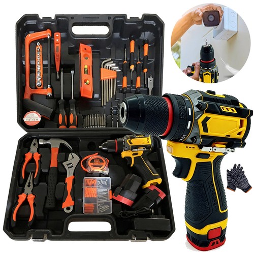 128x battery cordless drill - 128x, 2