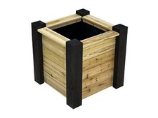 Rusticridge wooden planter - wooden,