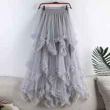 Layered Tulle Skirt with