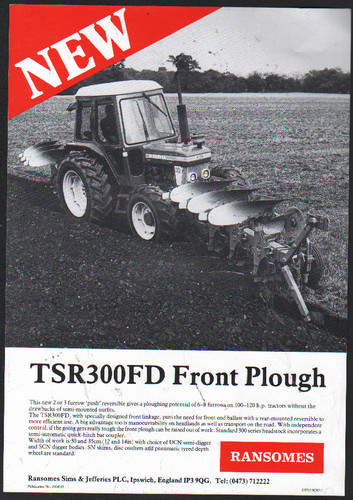 Ransomes tsr300fd front - ransomes,