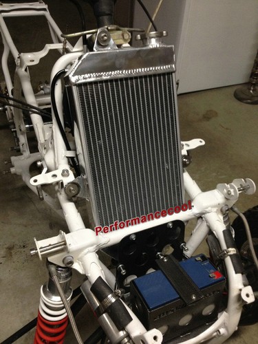 Oversized aluminum 2row - aluminum,