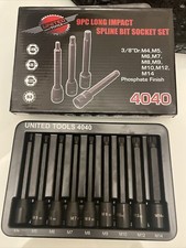 Tools 9pc 3/8" 110mm Long