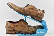 Jeffery West Muse Men's Shoes Size UK 8 Brown Leather Derby Brogue Lace Up 