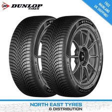 2X 205 55 16 DUNLOP ALL SEASON