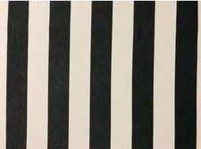 Black white striped - black, &