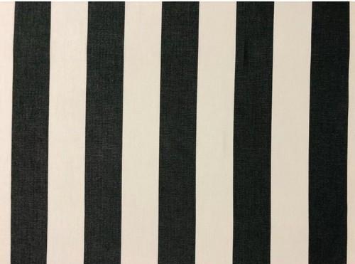 Black white striped - &,