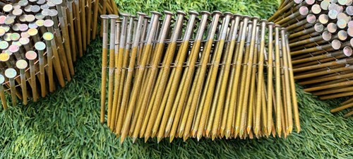 Coil flat nails air - flat, nails,