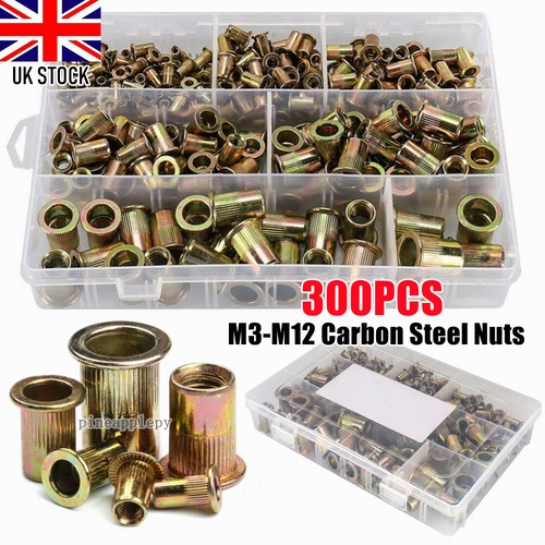 300pcs rivet nuts - 300pcs, kit,