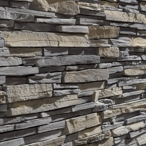 Laja mist grey stacked - mist, stone