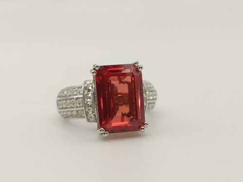 Padparadacha sapphire zircon - sapphire, &