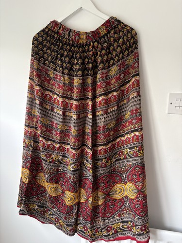 Boho maxi ethnic skirt - maxi,