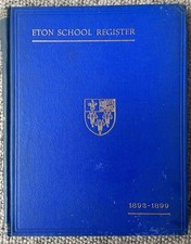 Very Rare Book Eton School