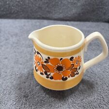 Vintage Sadler Jug Orange